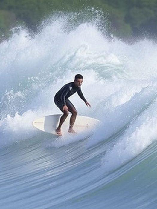 Surfing in Tamarindo

