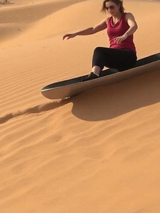 Sandboarding in Huacachina