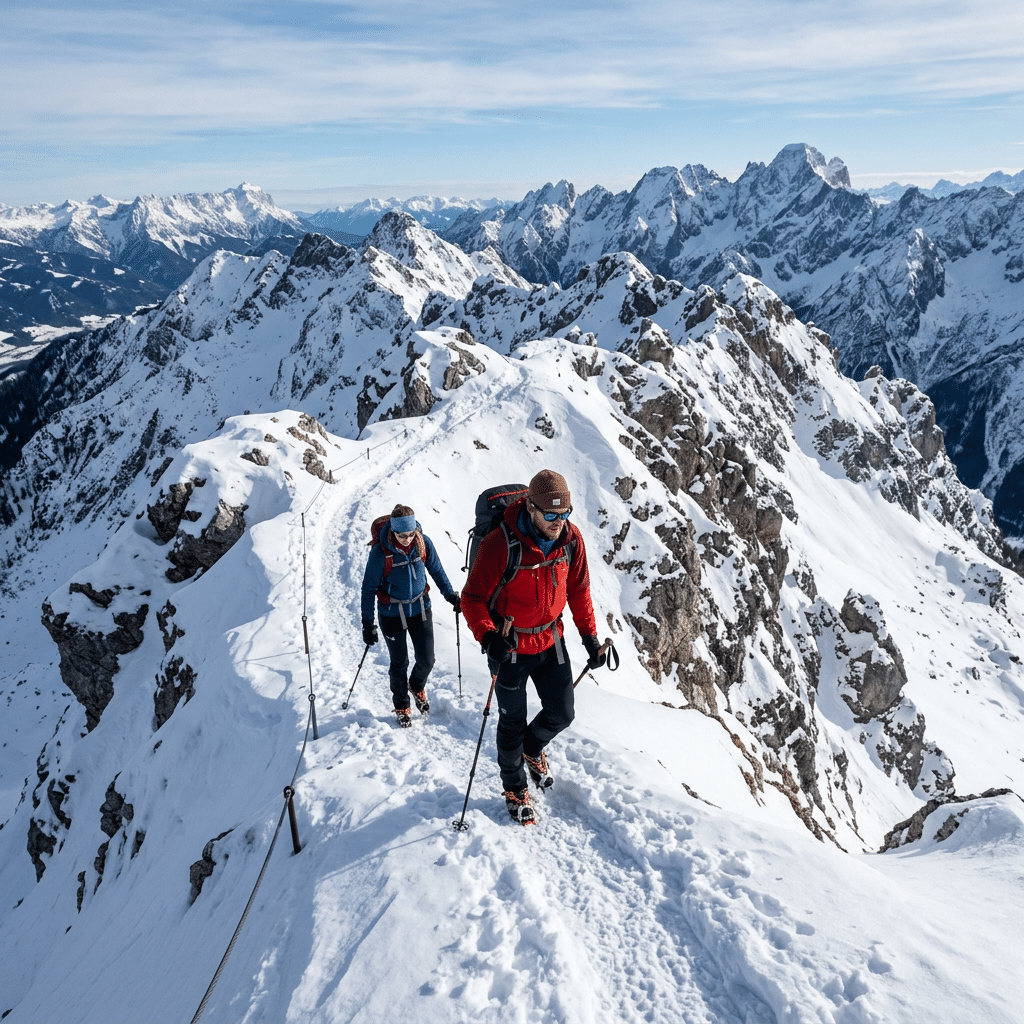25 Best Snow Treks in the Alps  | Winter Guide