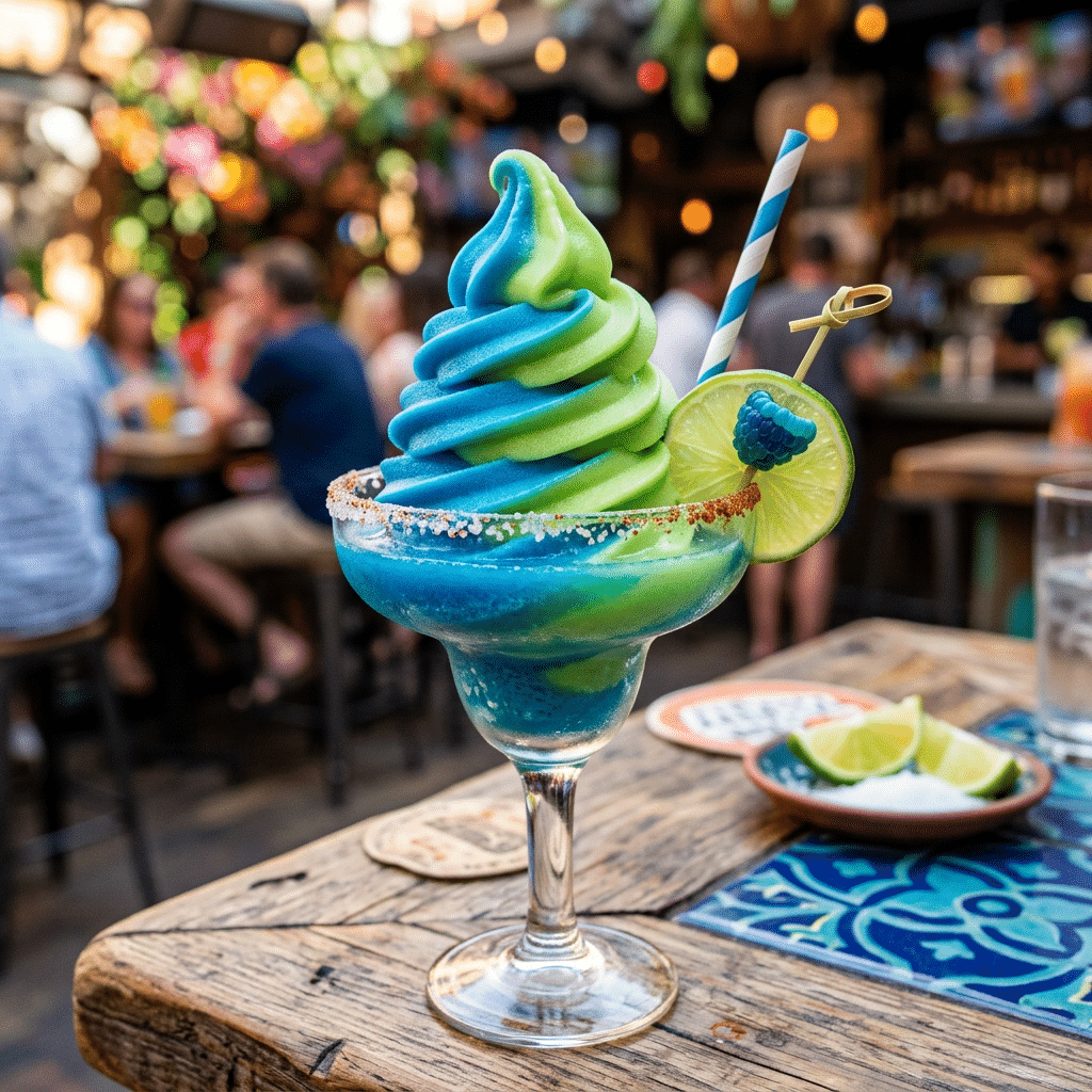 25 Swirly Margarita Flavor Combos for a Colorful Soft Served Frozen Drink