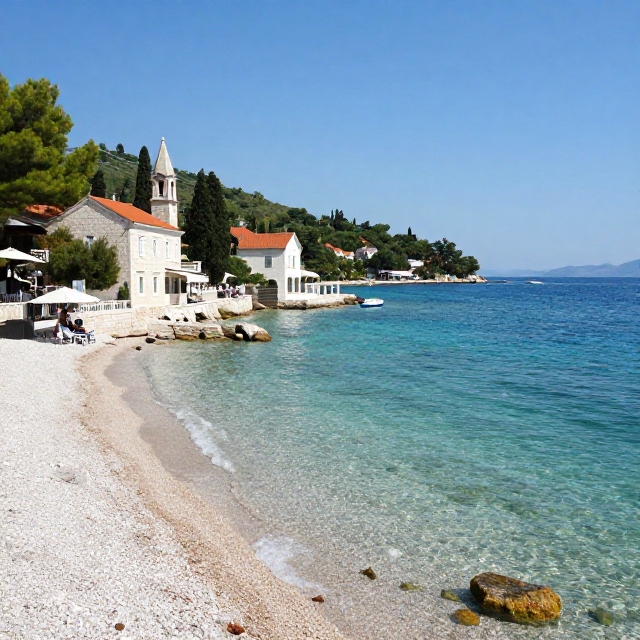 Velika Plaža, Omiš, Croatia