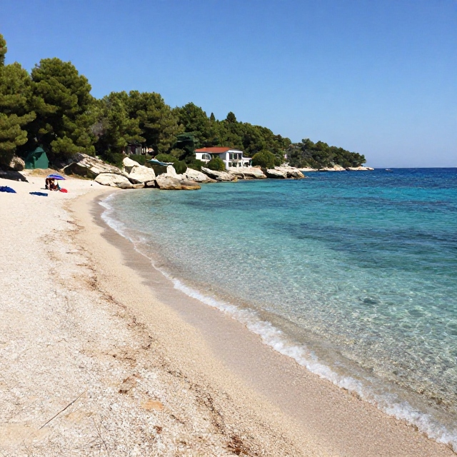 Beritnica Beach, Pag Island, Croatia