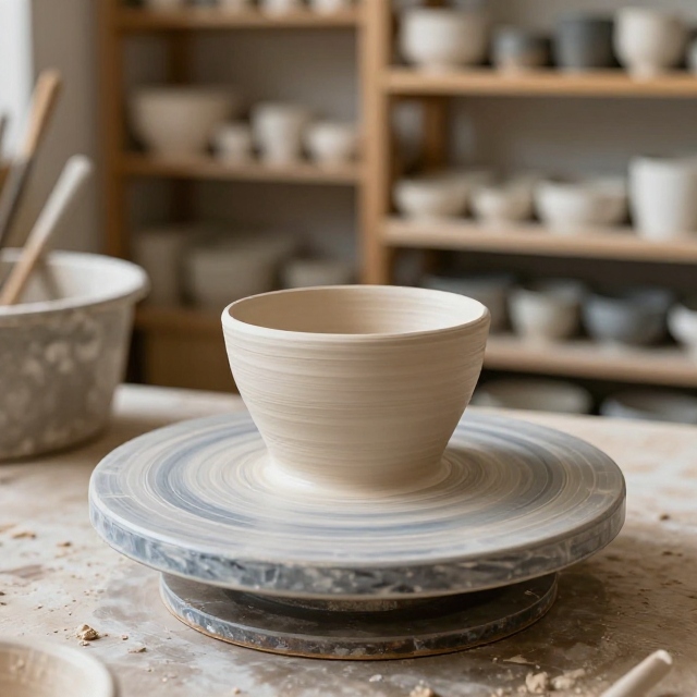 A Work Surface and Storage Space