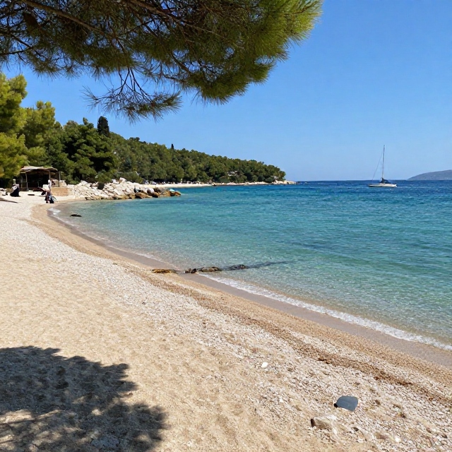 Punta Rata Beach, Brela, Croatia