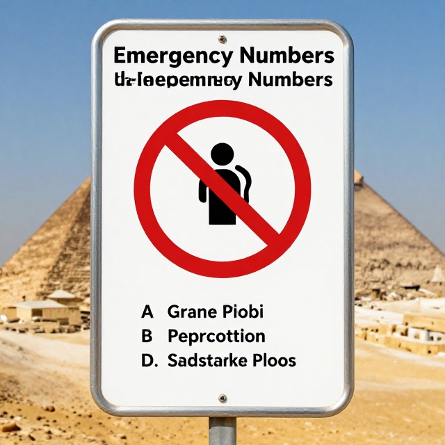 Safety and Emergency Numbers in Giza