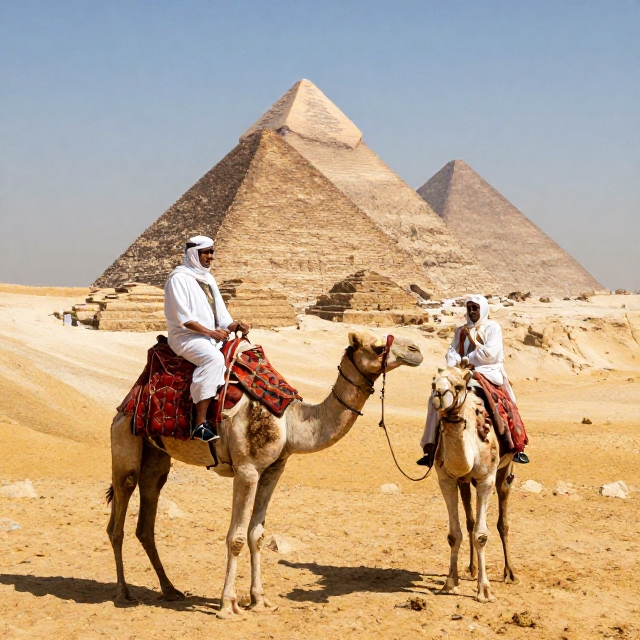 Enjoy a Camel or Horse Ride in the Desert