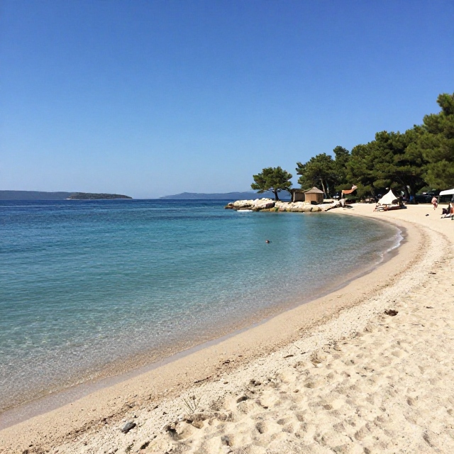 Lubenice Beach, Cres Island, Croatia