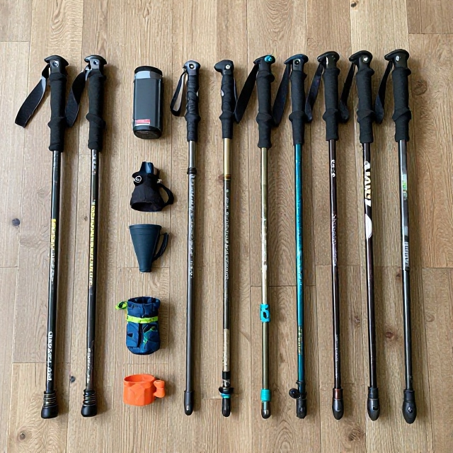 Gather Your DIY Trekking Pole Supplies