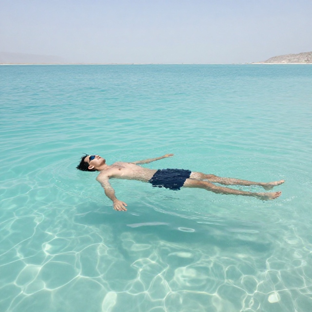 Risks of Floating in the Dead Sea