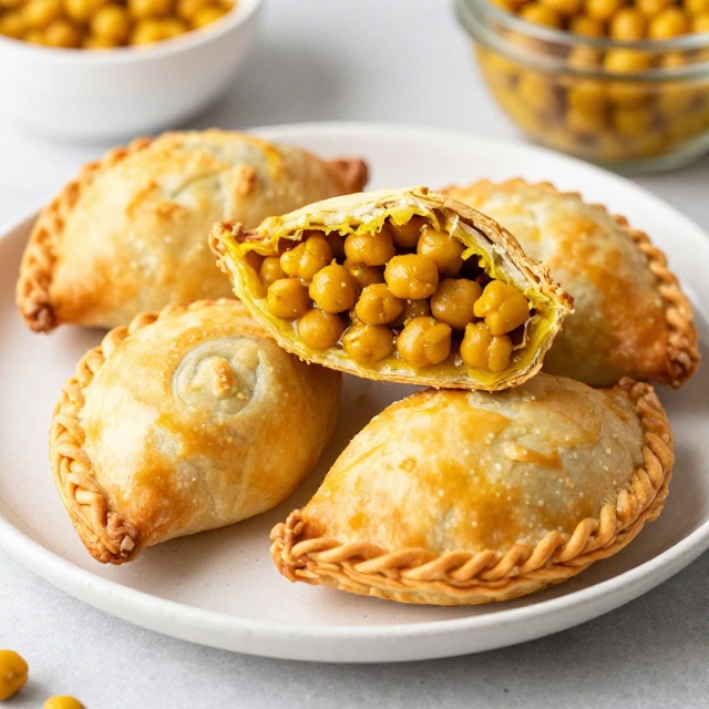 Chickpea Curry Hand Pies