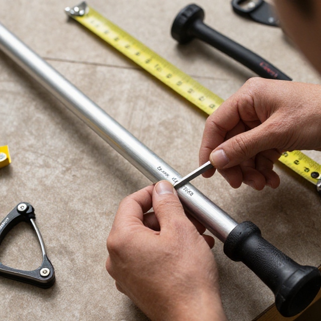 Cut and Prepare the Pole Shafts