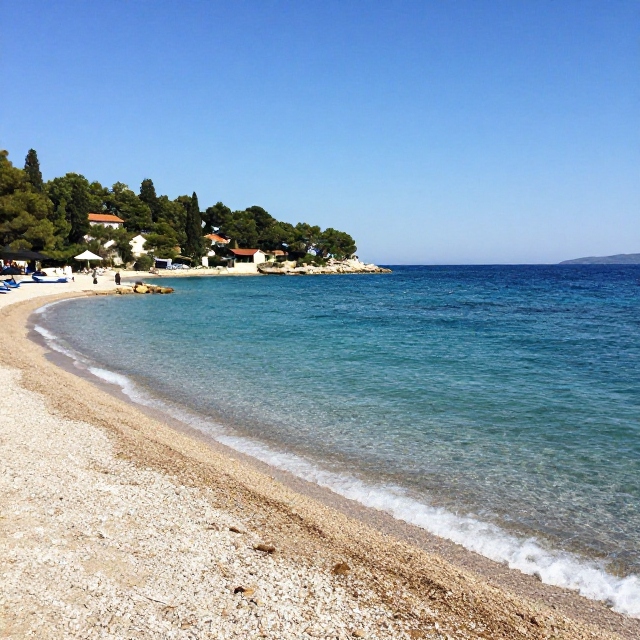 Bačvice Beach, Split, Croatia