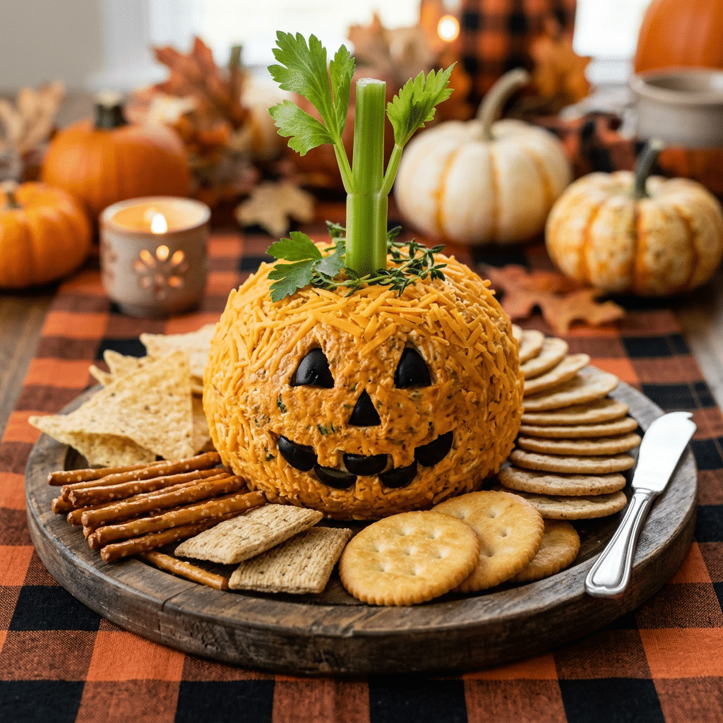 20 Creepy Halloween Cheese Ball Ideas for Spooky Parties